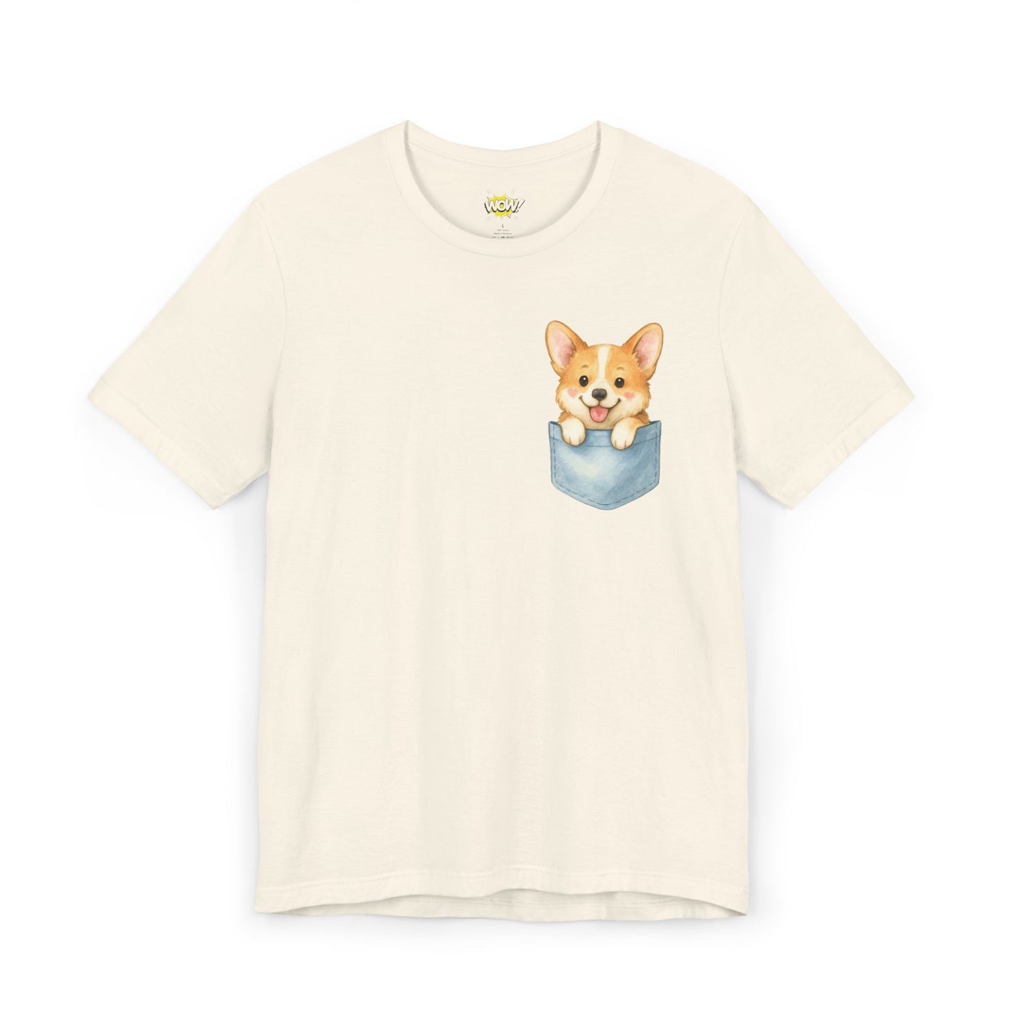 Corgi Inside Pocket T-Shirt