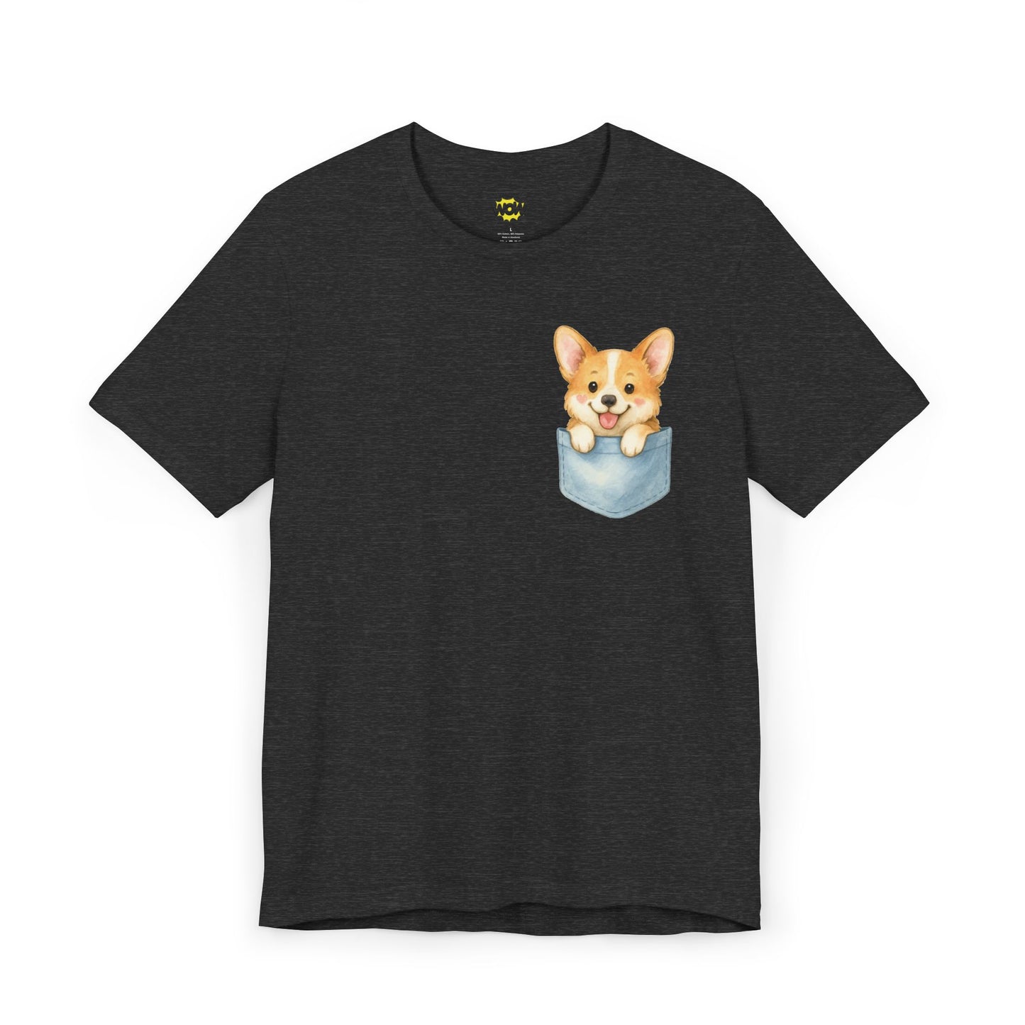 Corgi Inside Pocket T-Shirt