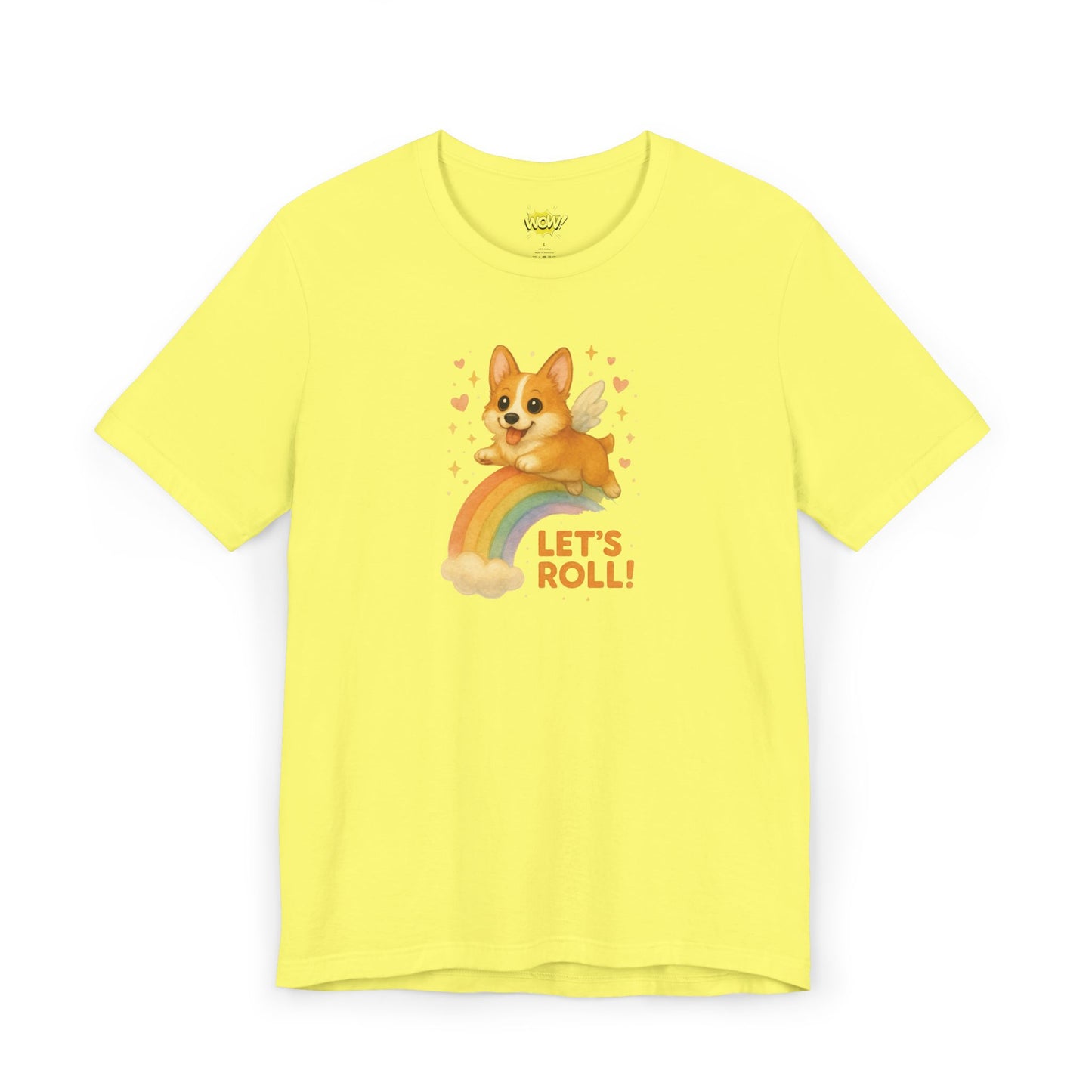 Corgi Rainbow Ride T-Shirt
