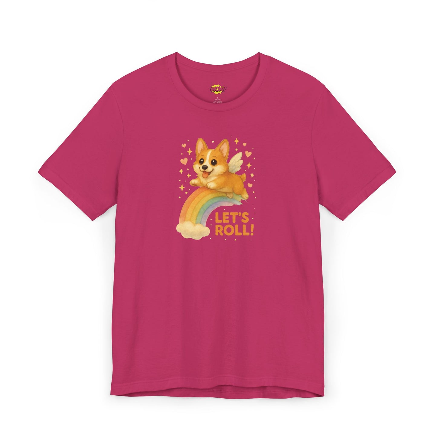 Corgi Rainbow Ride T-Shirt