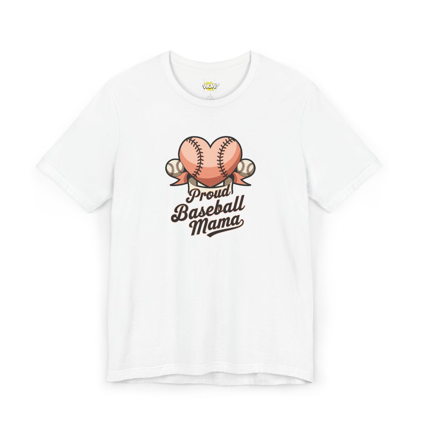 Proud Baseball Mama T-Shirt