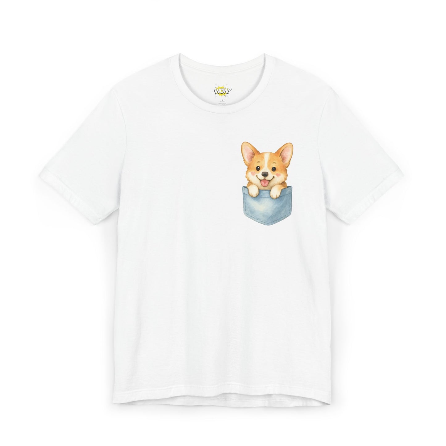 Corgi Inside Pocket T-Shirt