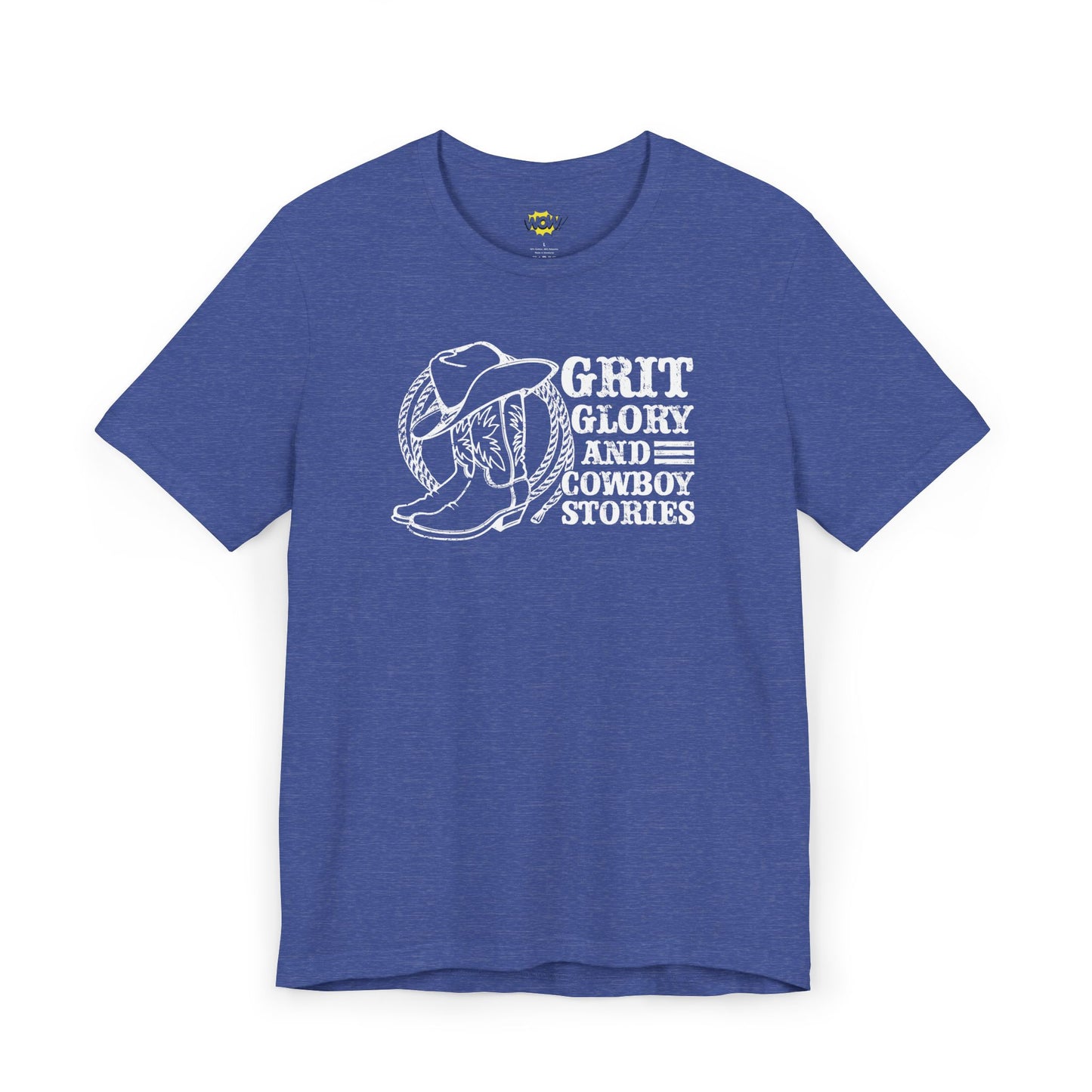 Grit, Glory, and Cowboy Stories T-Shirt