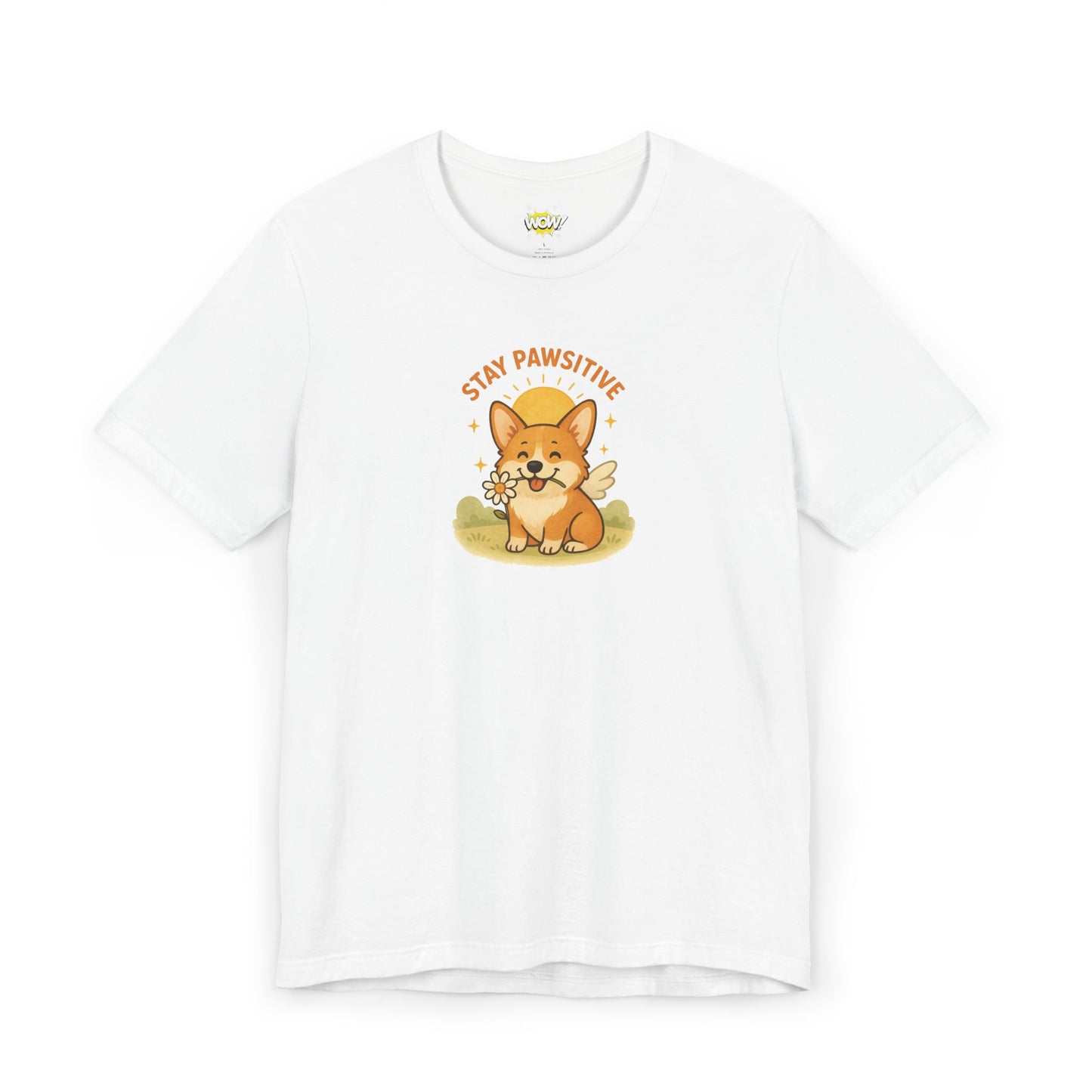 Stay Pawsitive Corgi T-Shirt