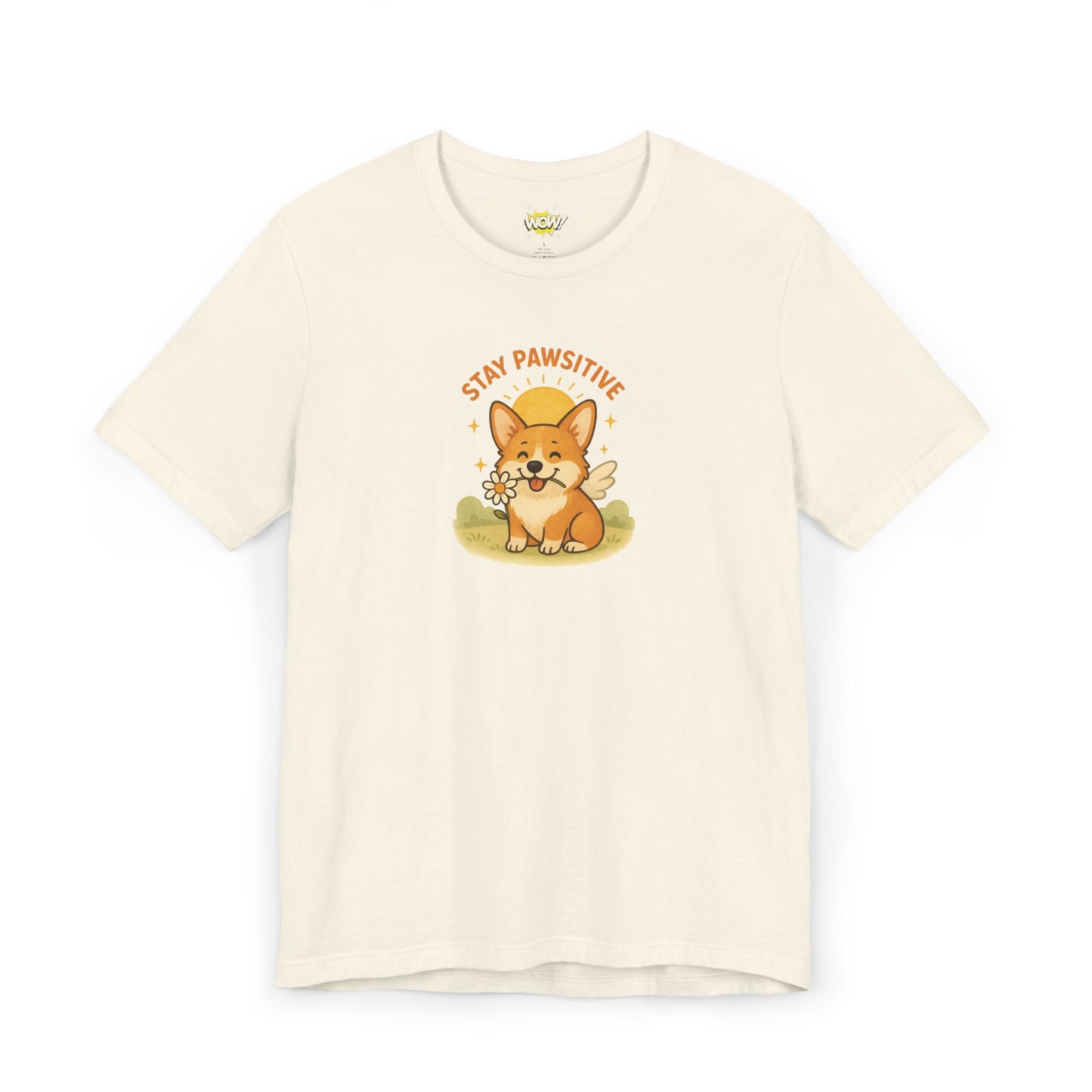 Stay Pawsitive Corgi T-Shirt