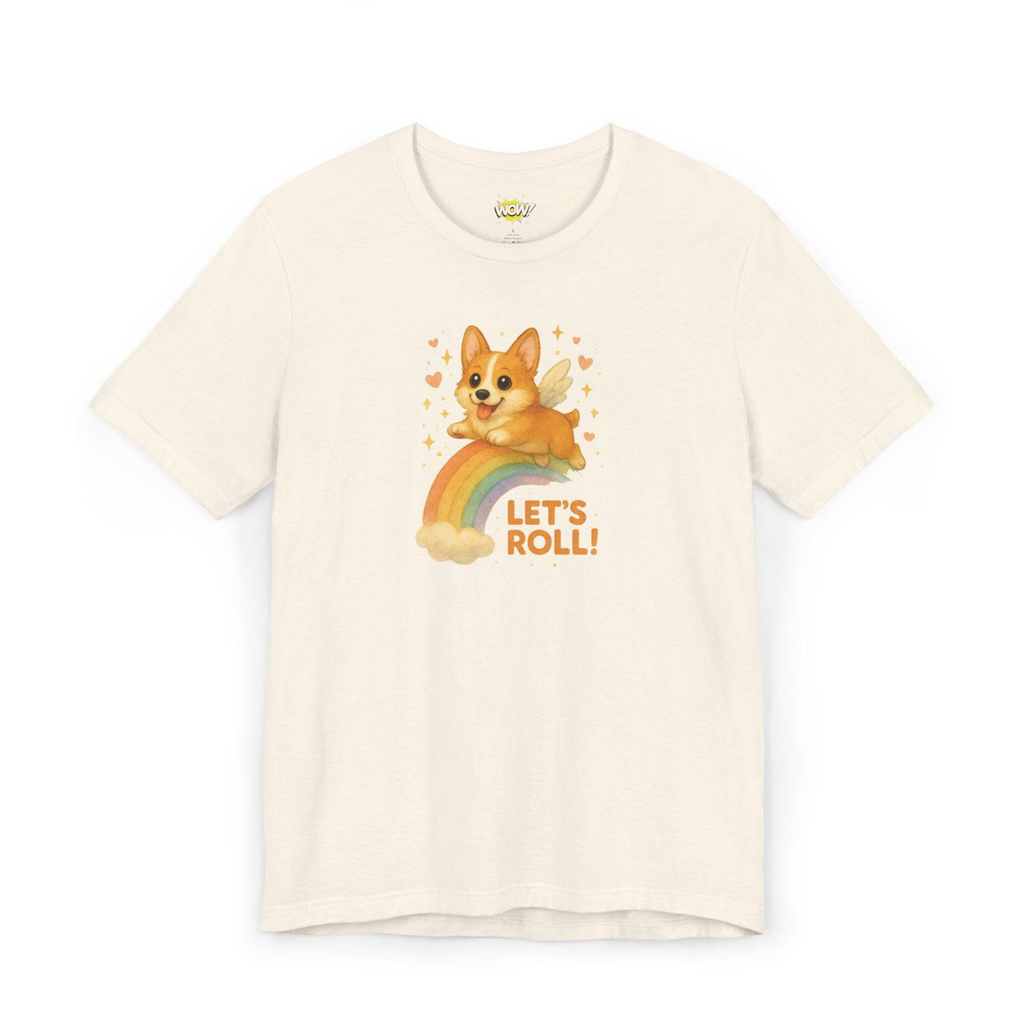 Corgi Rainbow Ride T-Shirt