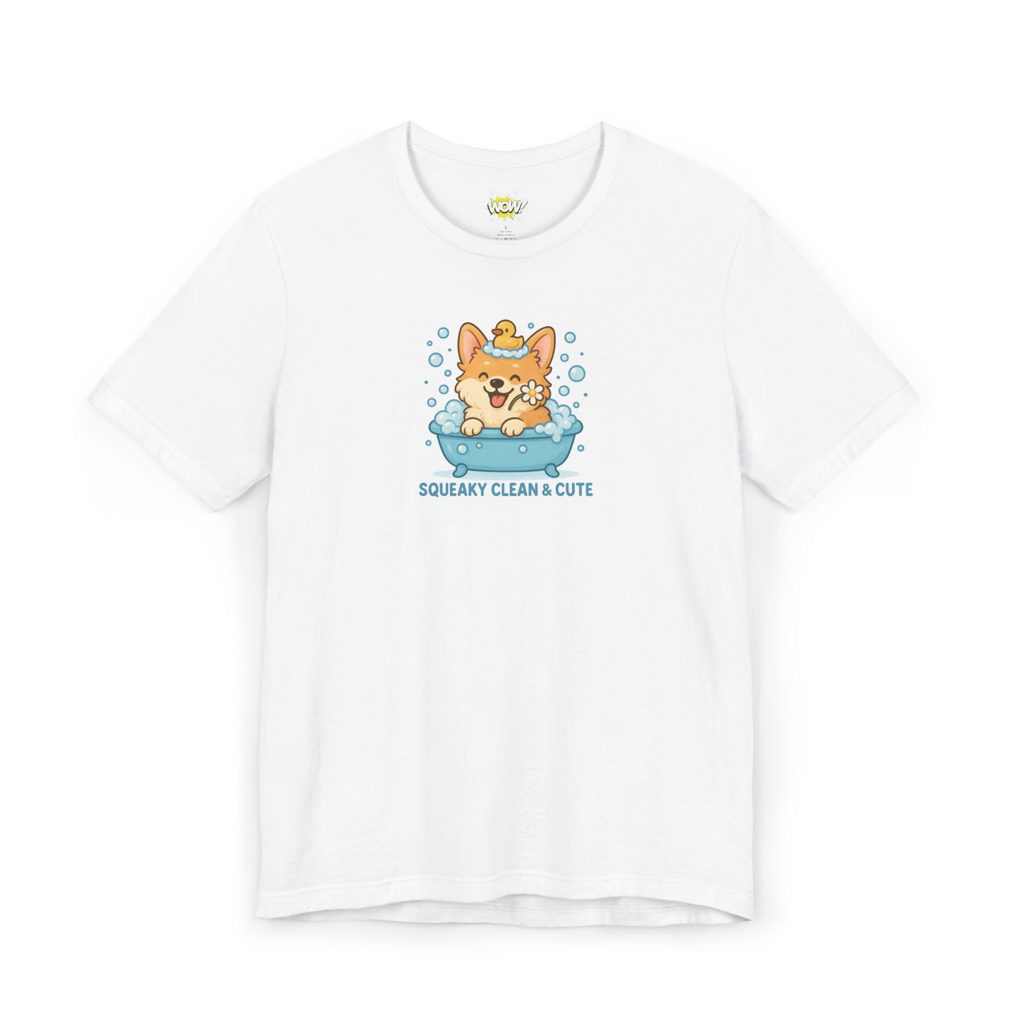 Corgi Bubble Bath T-Shirt