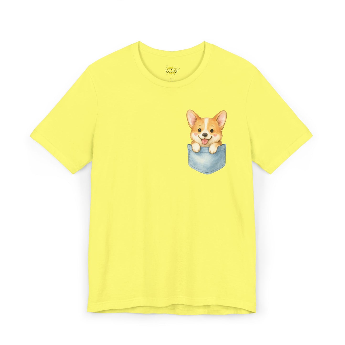 Corgi Inside Pocket T-Shirt