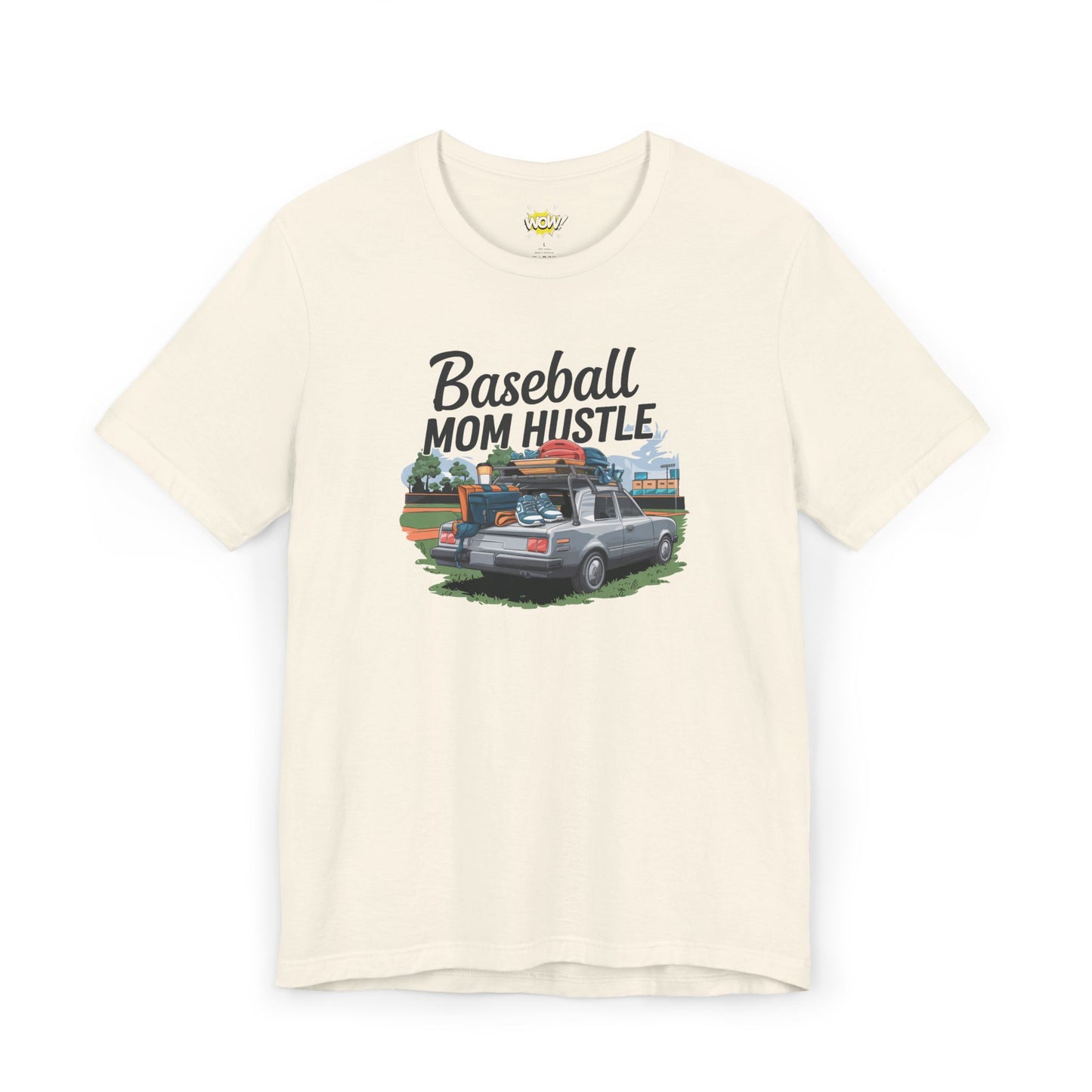 Baseball Mom Hustle T-Shirt