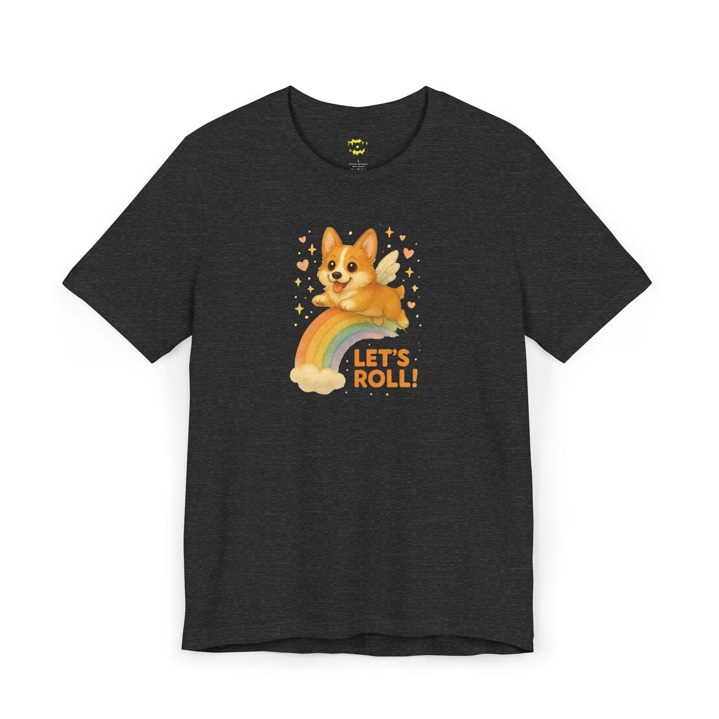 Corgi Rainbow Ride T-Shirt