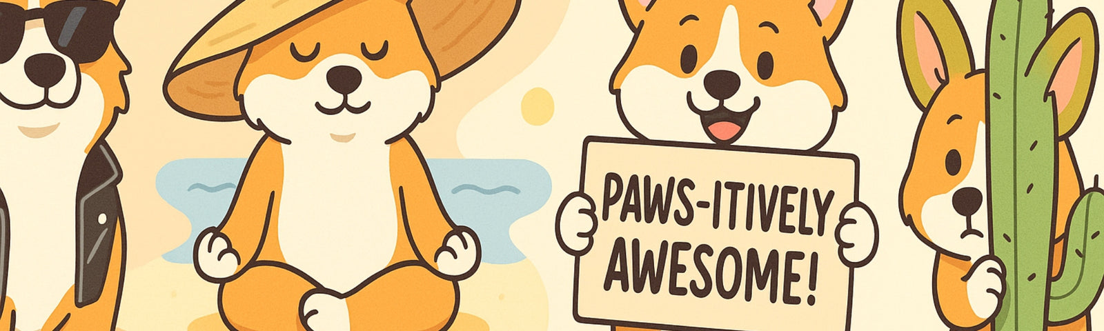 Corgi T-Shirts Banner