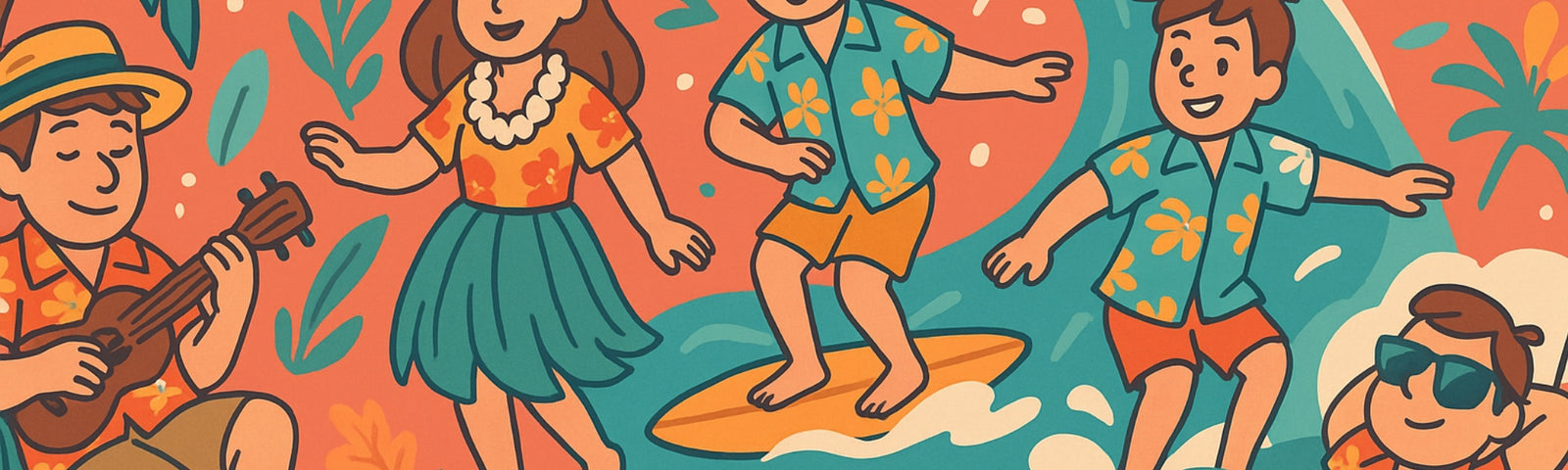 Hawaiian T-Shirts Banner