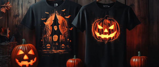 Exploring Neckline Styles: Crew Neck vs. V-neck for Halloween T-shirts