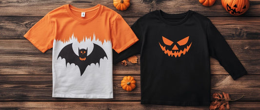 Halloween T-shirt Sleeve Lengths: Short vs. Long Sleeves