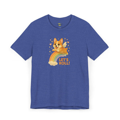Corgi Rainbow Ride T-Shirt