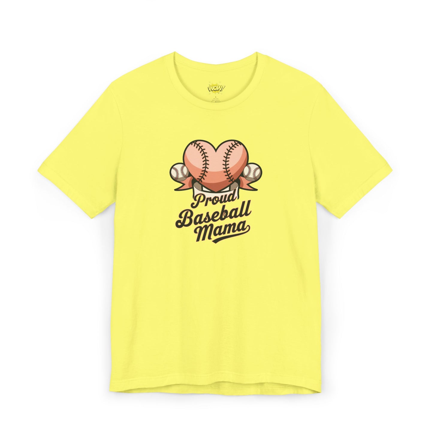 Proud Baseball Mama T-Shirt