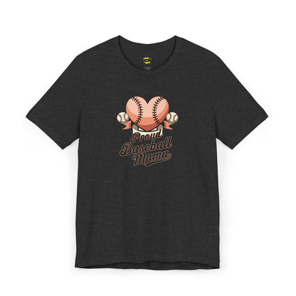 Proud Baseball Mama T-Shirt