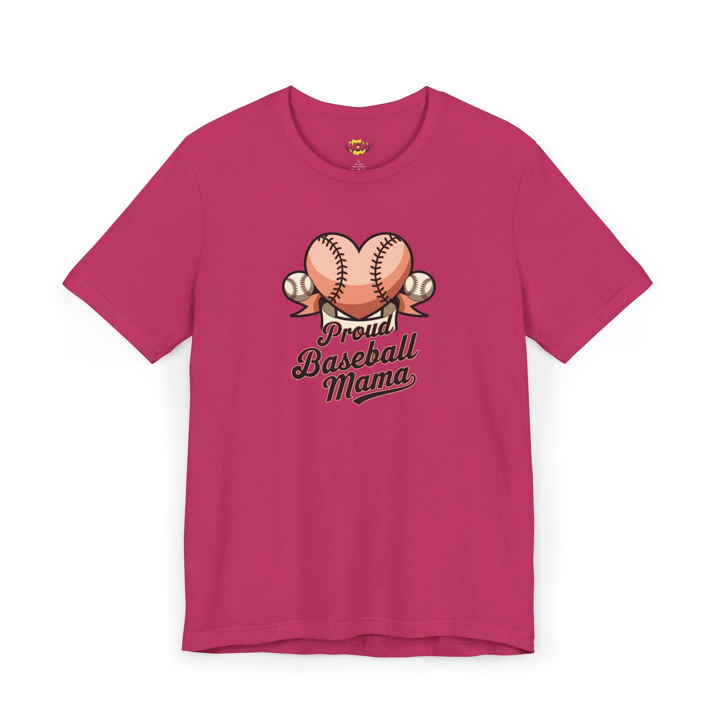 Proud Baseball Mama T-Shirt