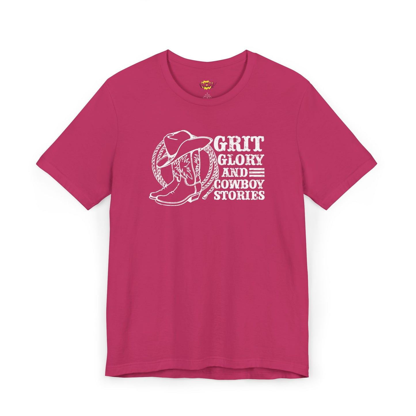 Grit, Glory, and Cowboy Stories T-Shirt