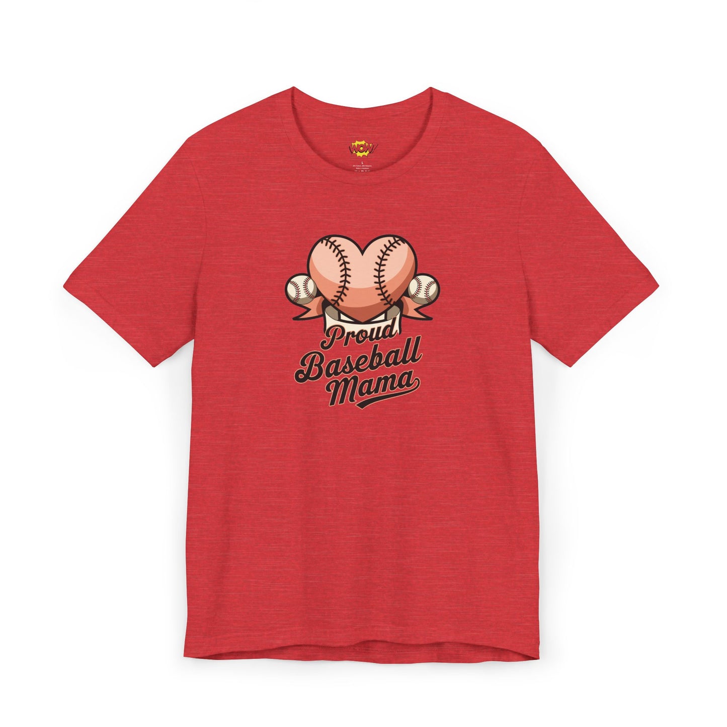 Proud Baseball Mama T-Shirt