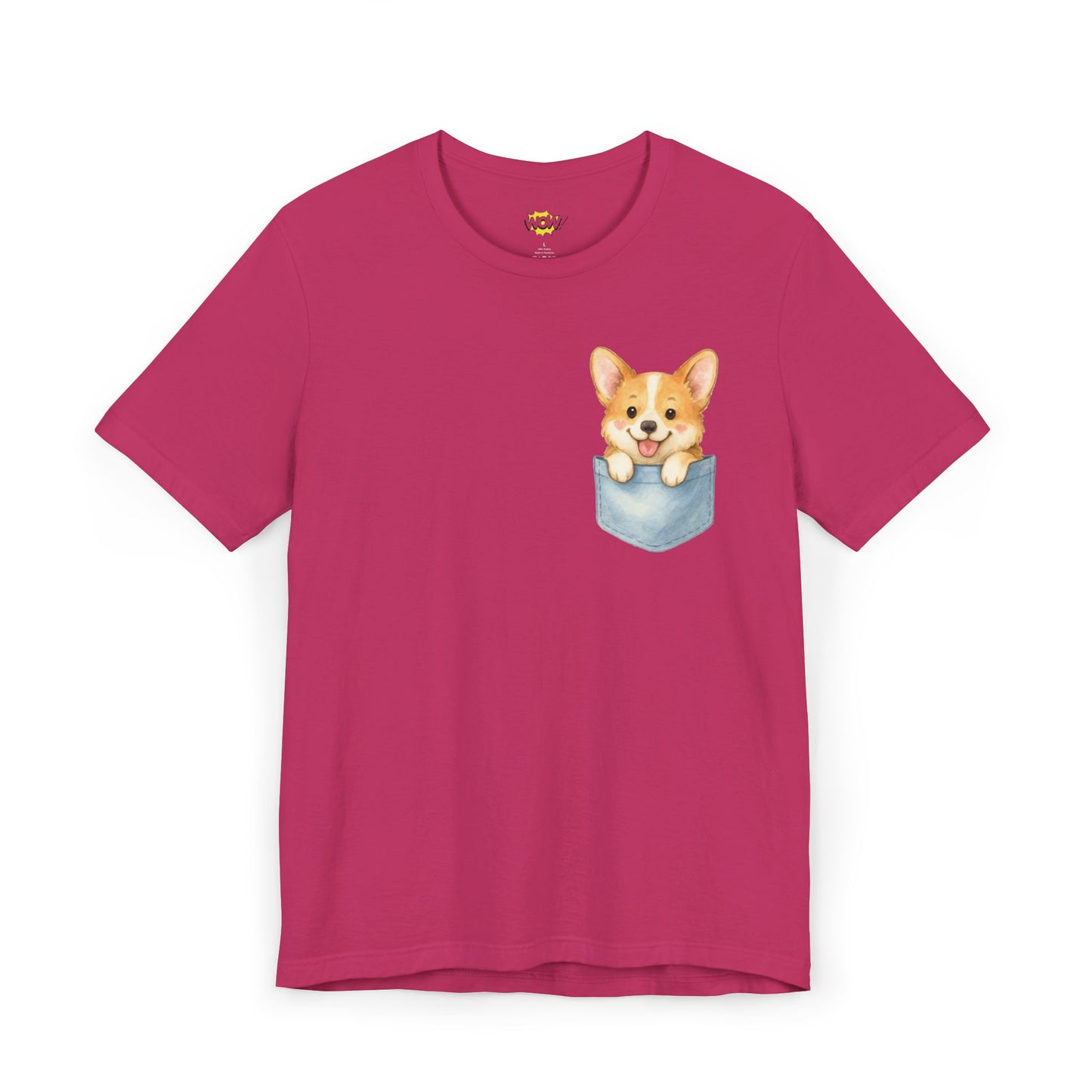 Corgi Inside Pocket T-Shirt