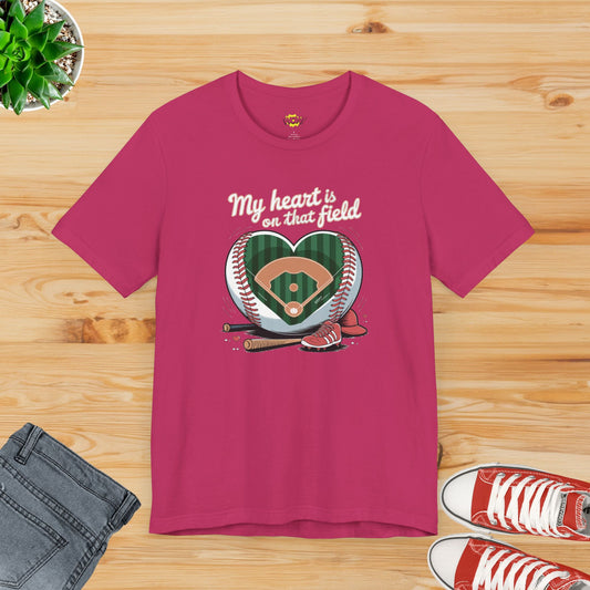 My Heart is on that Field T-Shirt