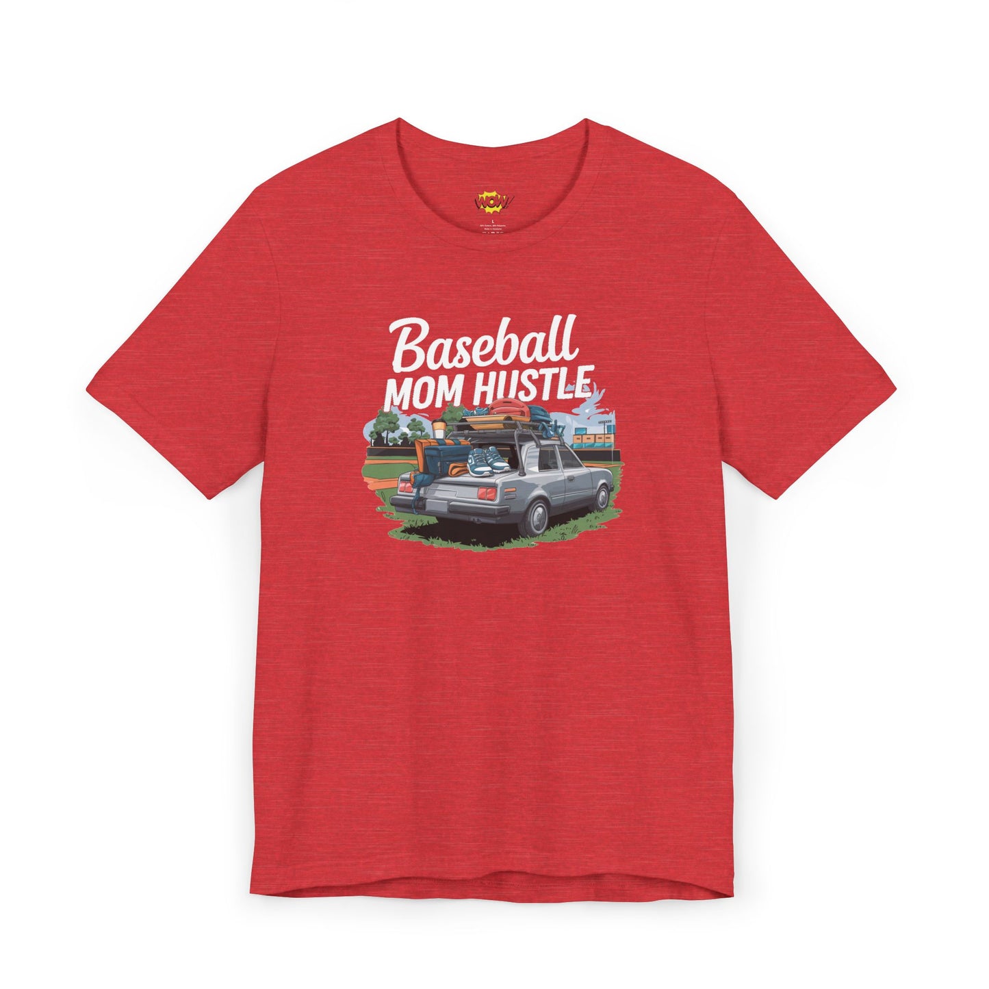 Baseball Mom Hustle T-Shirt