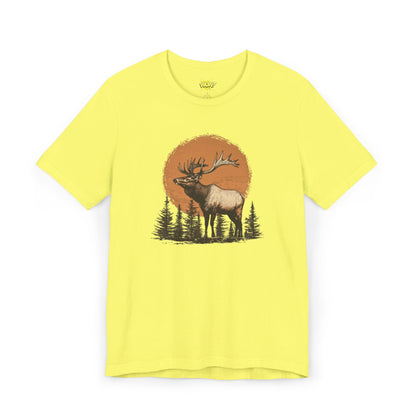Yellowstone Elk and Forest T-Shirt
