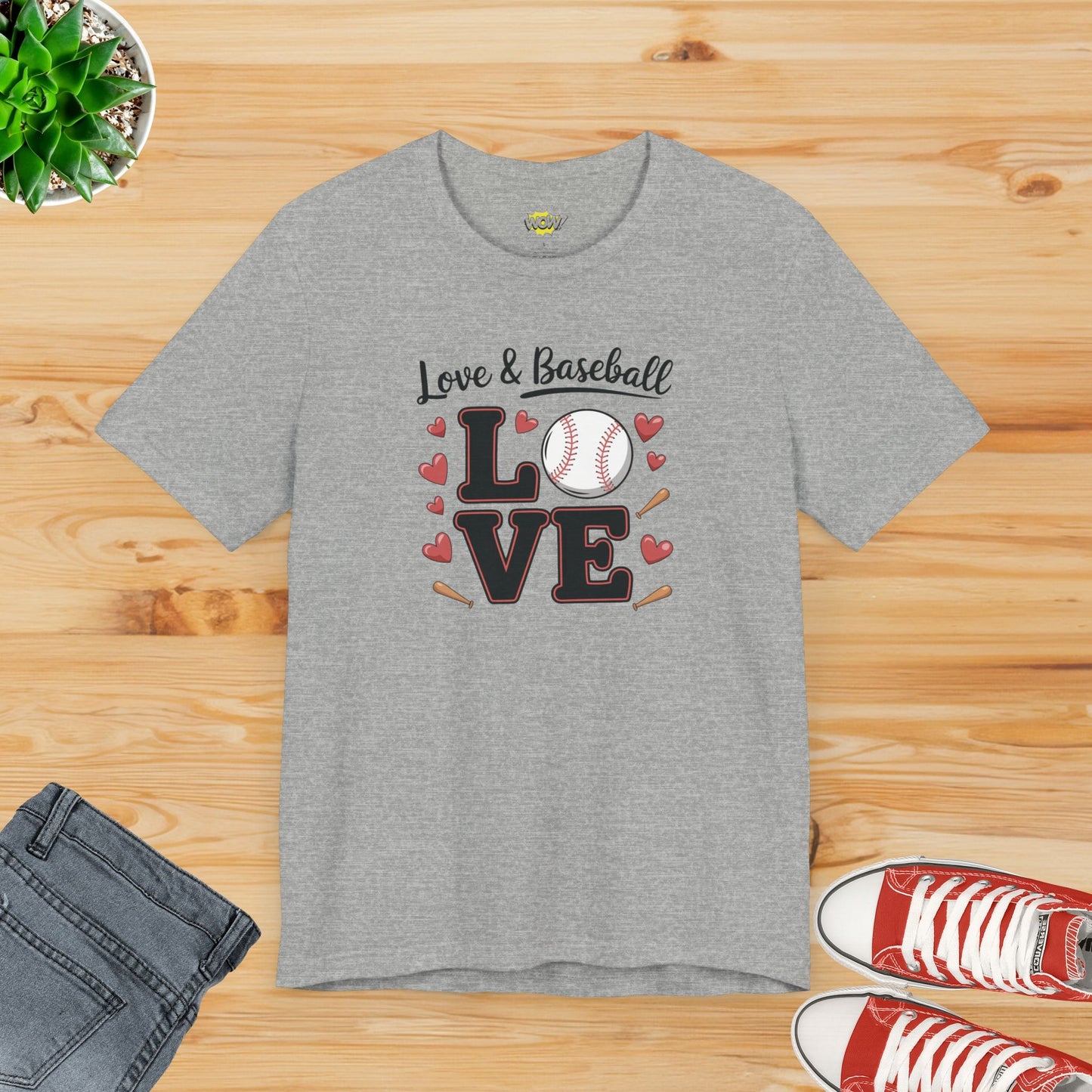 Love & Baseball T-Shirt