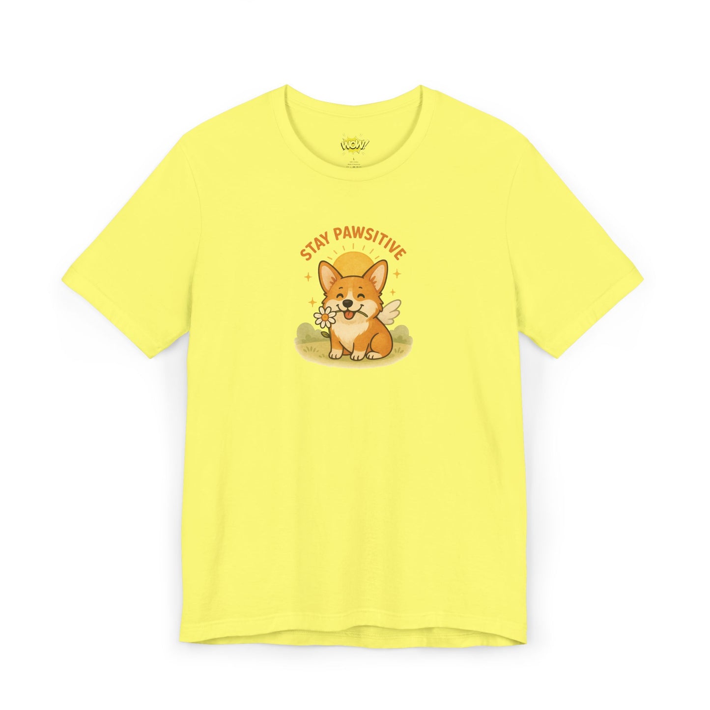 Stay Pawsitive Corgi T-Shirt