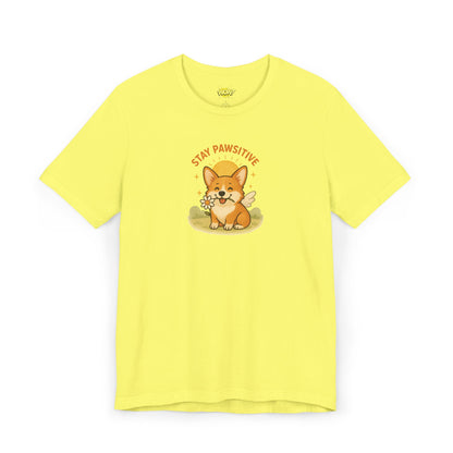 Stay Pawsitive Corgi T-Shirt
