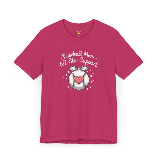 Baseball Mom - All-Star Support T-Shirt