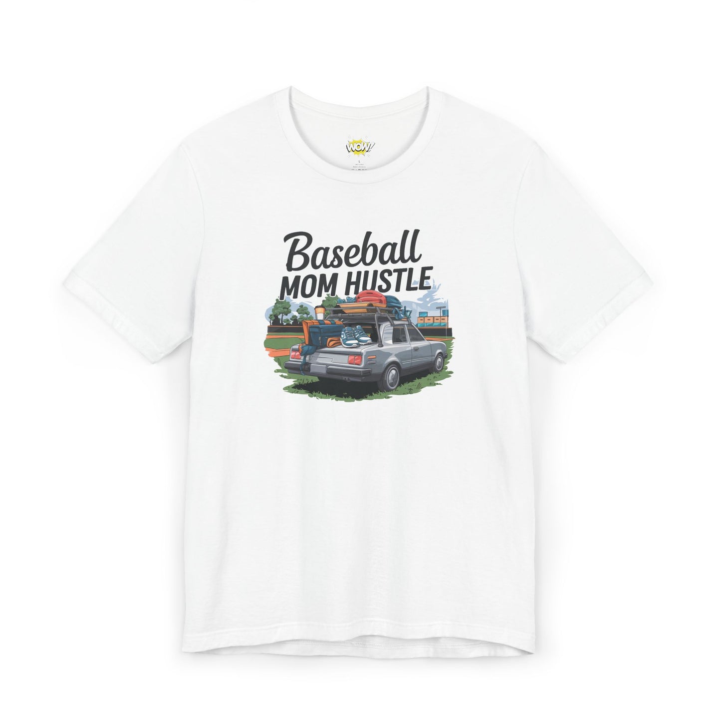 Baseball Mom Hustle T-Shirt