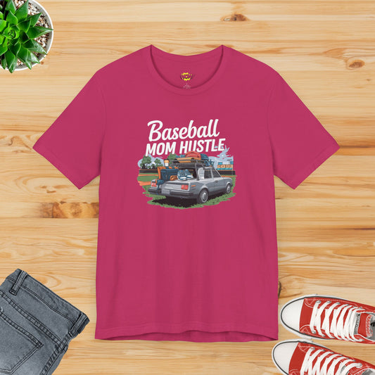 Baseball Mom Hustle T-Shirt