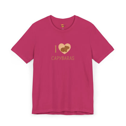 I Love Capybaras T-Shirt