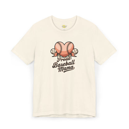 Proud Baseball Mama T-Shirt