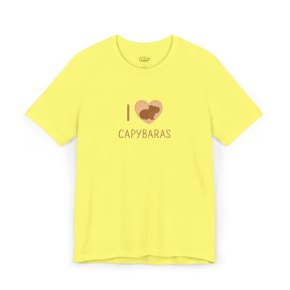 I Love Capybaras T-Shirt